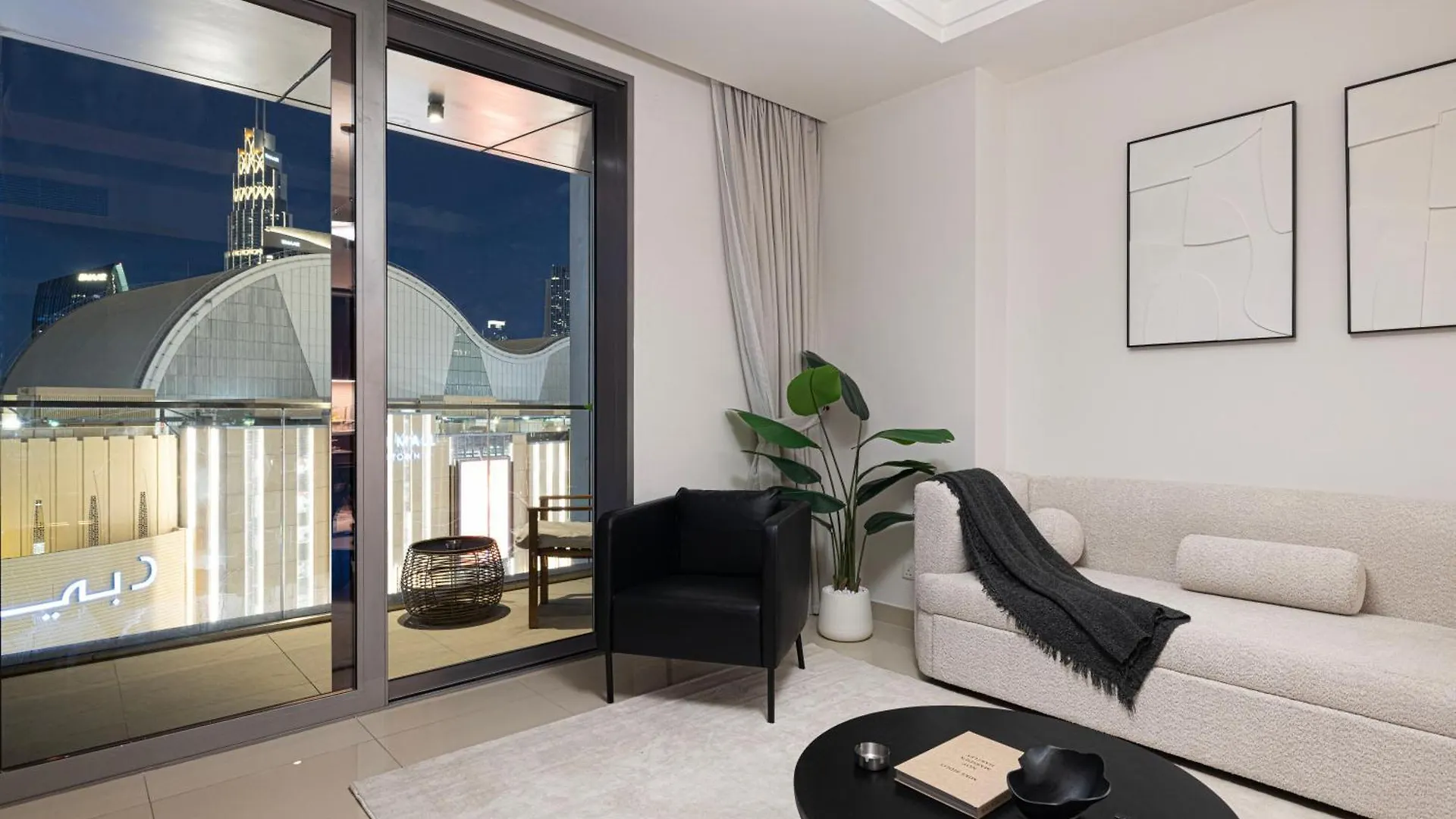 Luxe 1Br With Full Burj Views And Dubai Mall Access Apartment