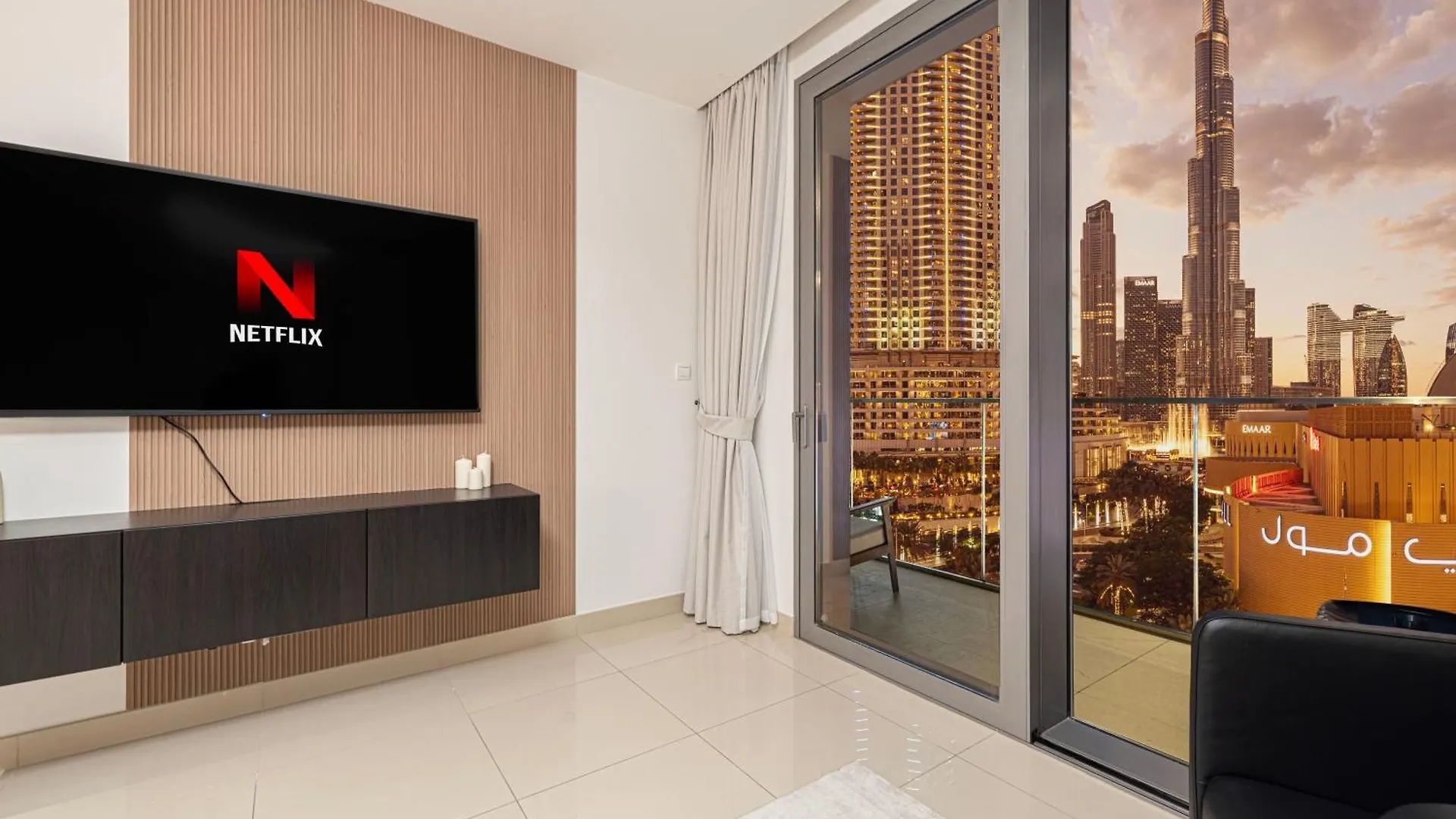 Apartment Luxe 1Br With Full Burj Views And Dubai Mall Access United Arab Emirates